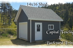 14x16 shed