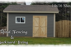 14x16 shed