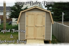 10x12 Baby Barn