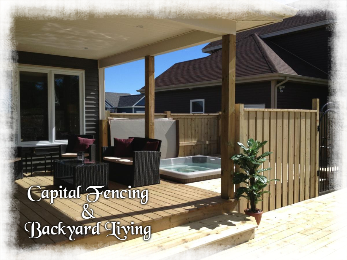 Hot tub Deck