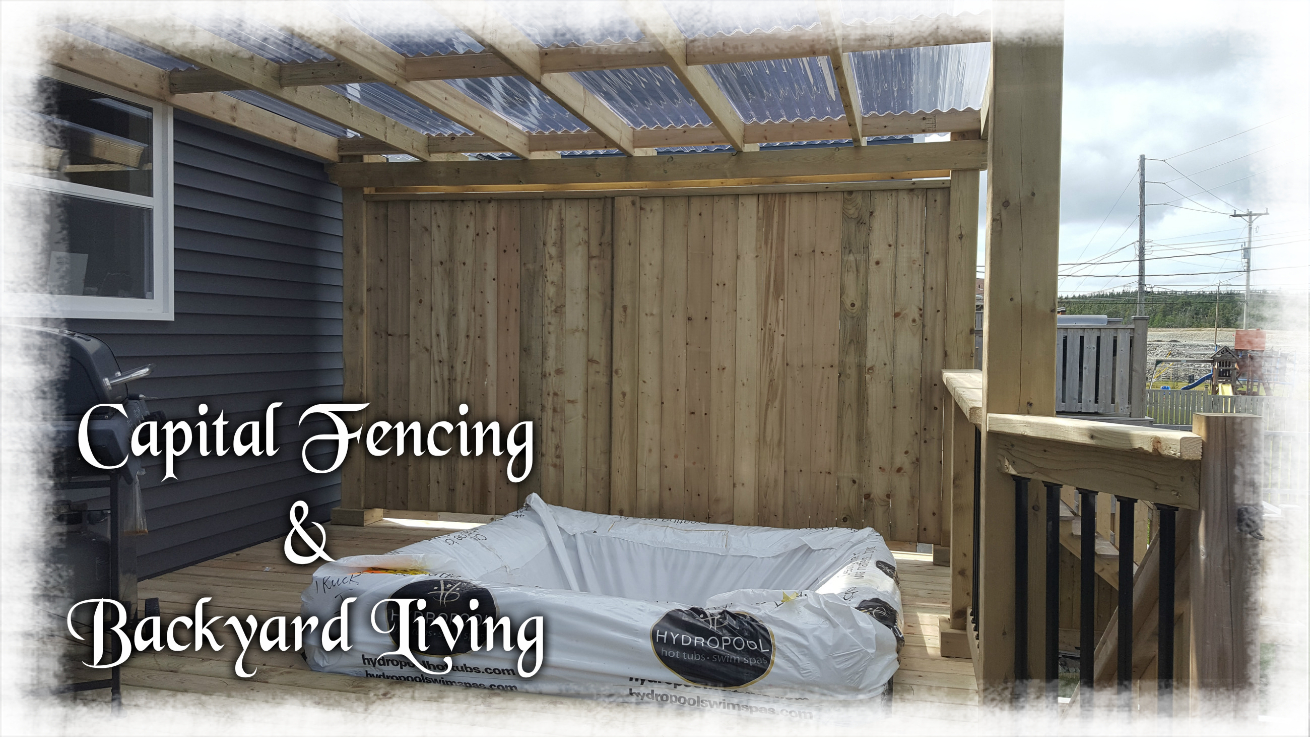 Hot Tub Deck off the second floor