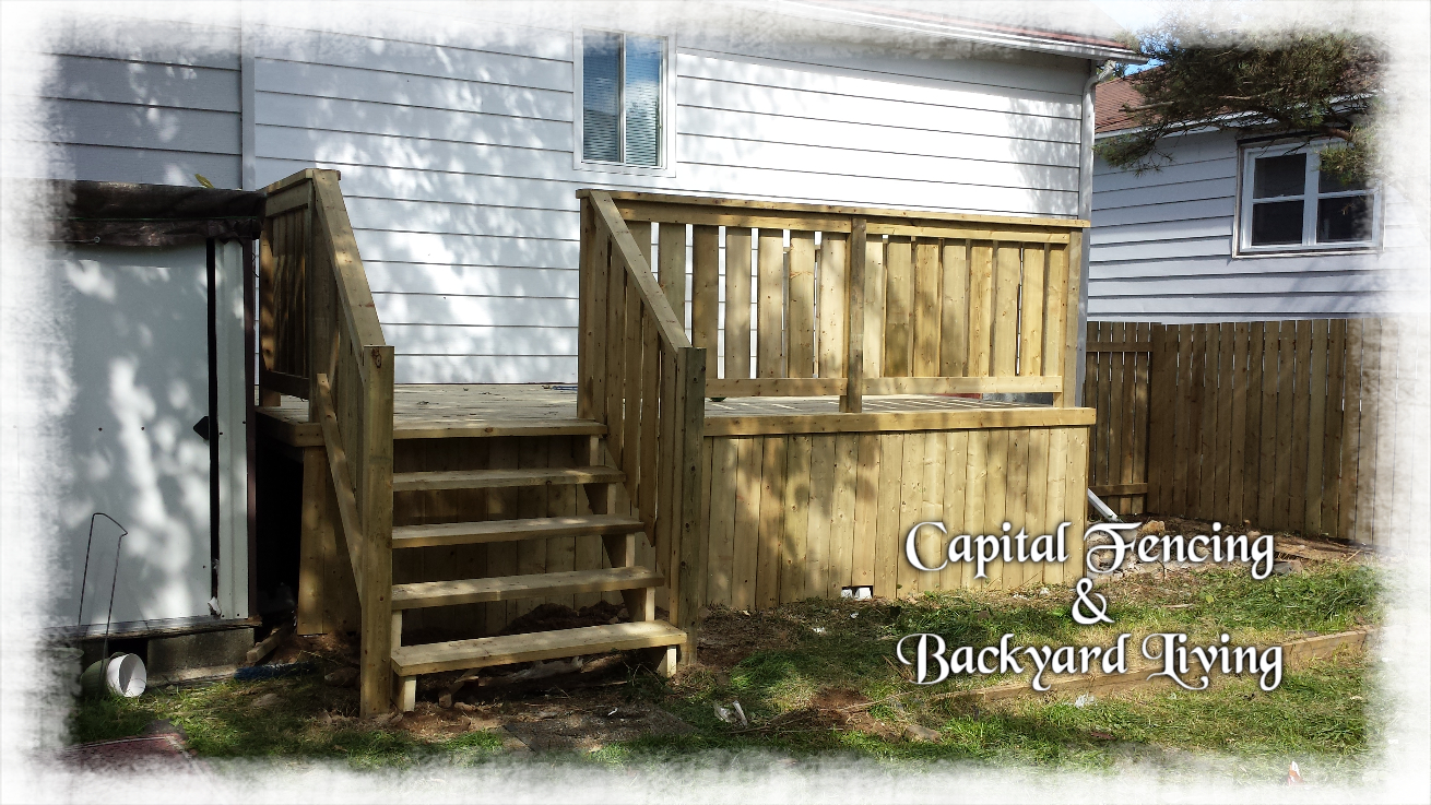 10x14 Back Deck