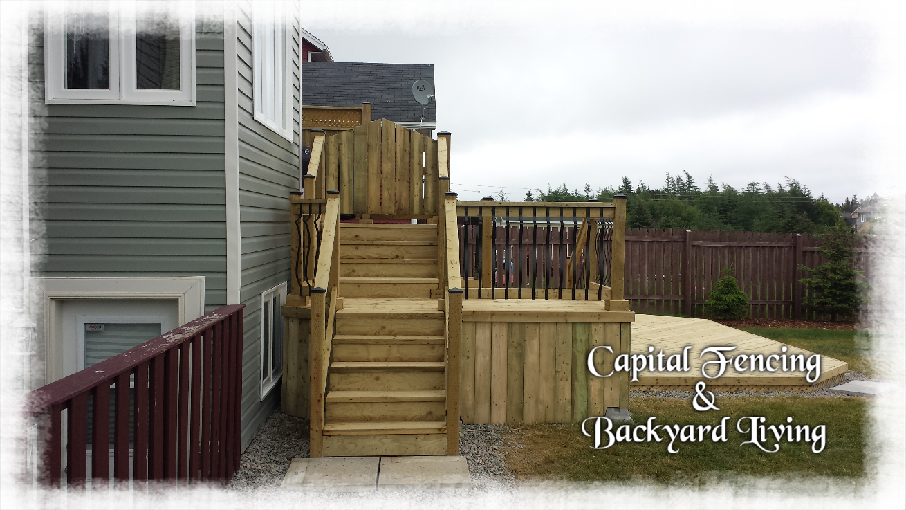 10x18 Upper Deck. Lower Patio 10x20