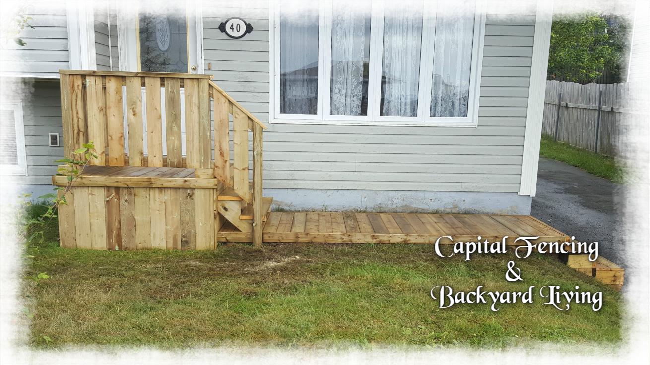 Deck-and-walkway