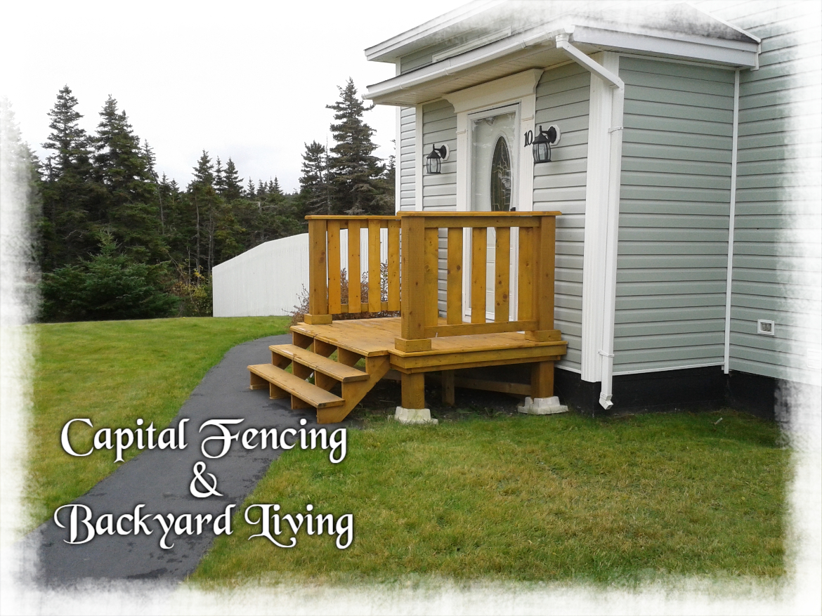 front landing & steps