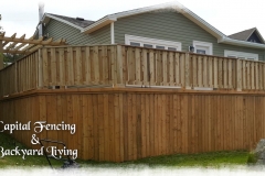 Deck with pergola