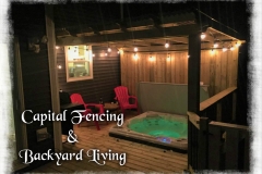 Hot tub deck