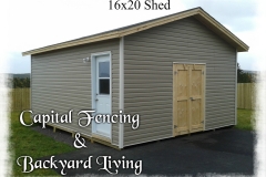 16x20 Shed