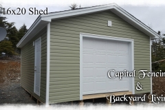 16x20 Shed