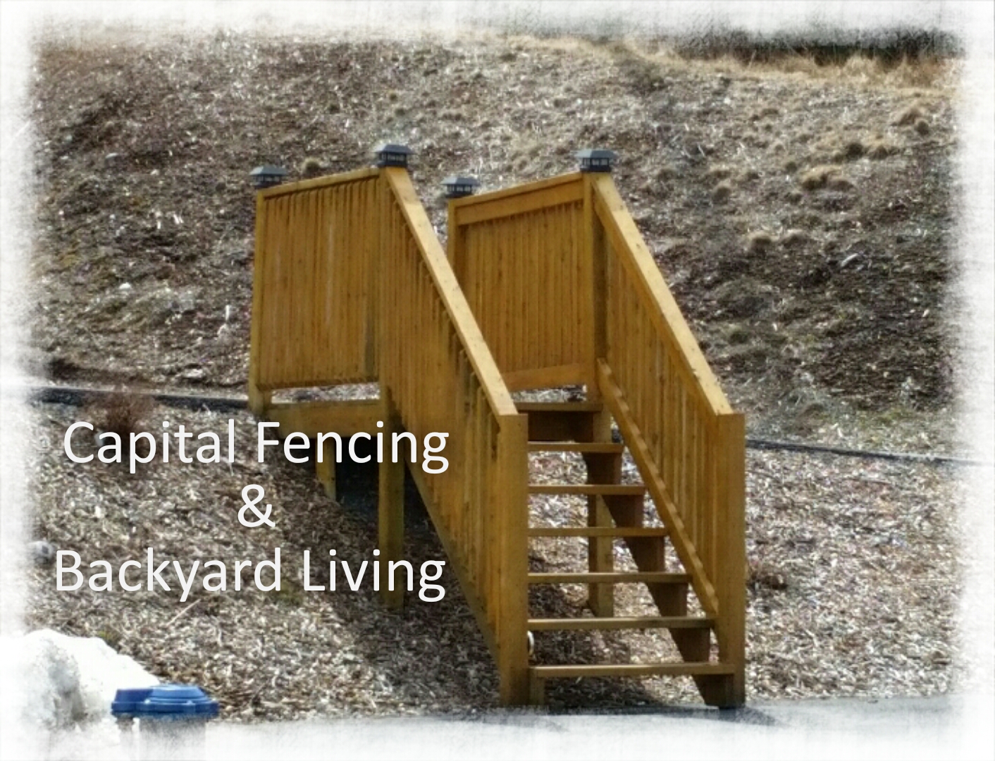 Stair's up a bank